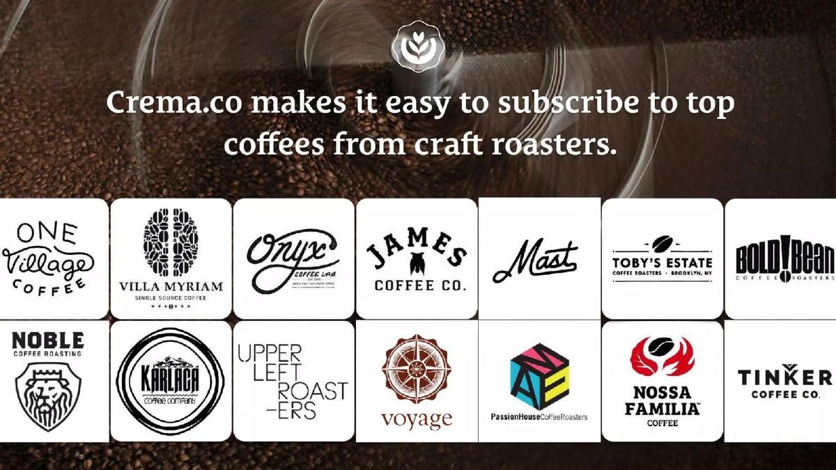 Crema pitch deck slide 4 of 11
