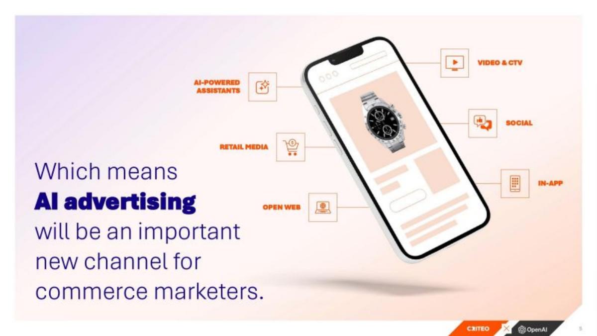 Criteo pitch deck slide 5 of 18