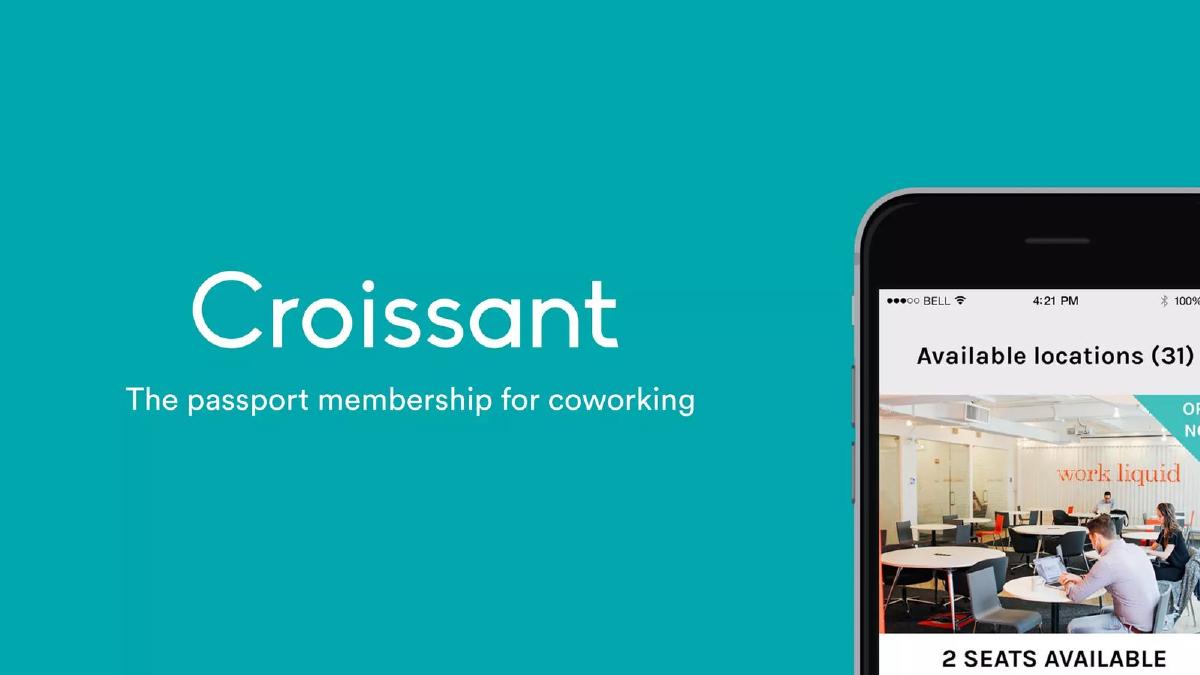 Croissant pitch deck slide 1 of 8