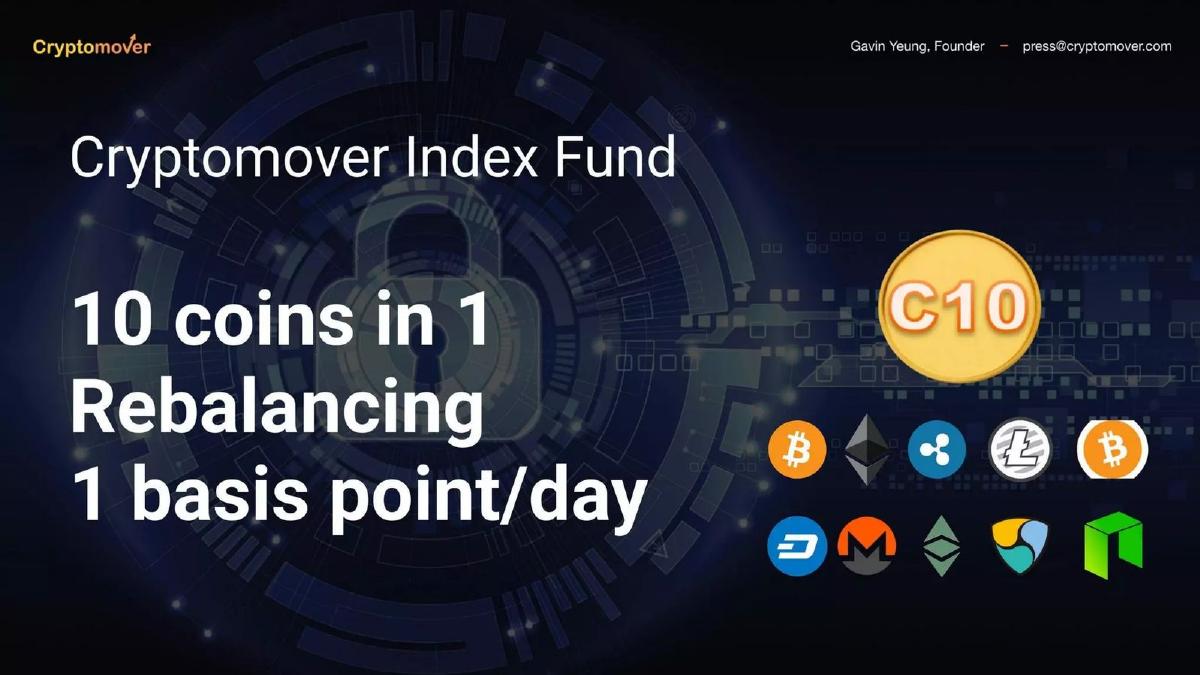 Cryptomover pitch deck slide 6 of 9