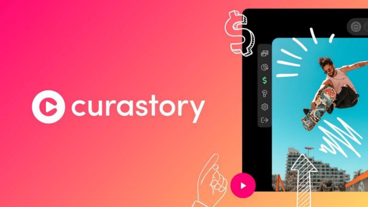 Curastory pitch deck slide 1 of 28