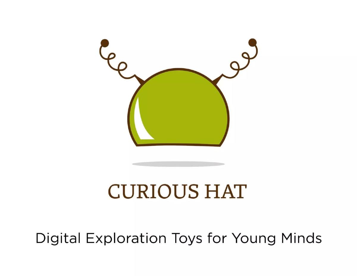 Curious Hat pitch deck slide 1 of 13