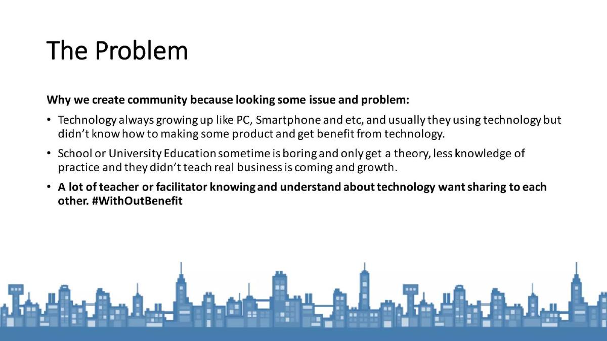 Cybereye Community pitch deck slide 2 of 7