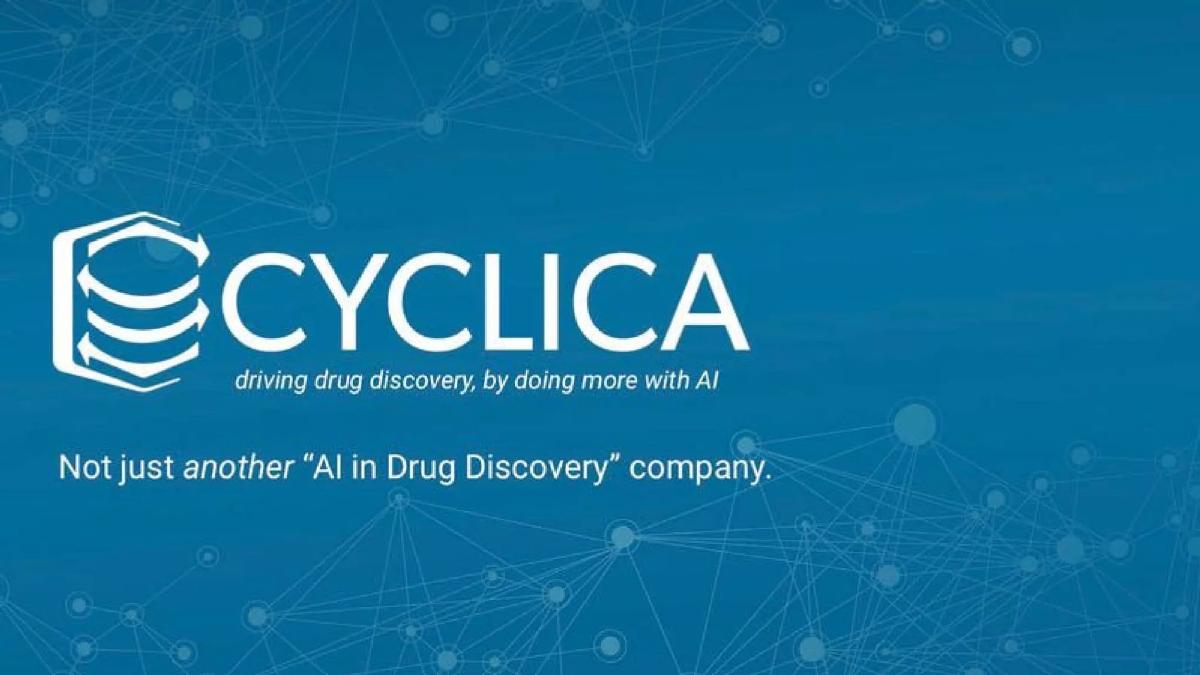 Cyclica pitch deck slide 1 of 10