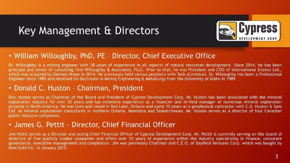 Cypress Development Corp. pitch deck slide 3 of 23