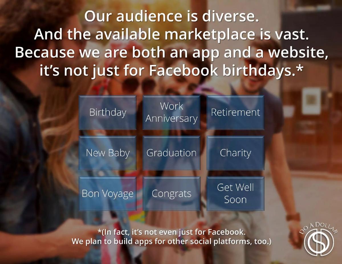 Do A Dollar pitch deck slide 6 of 12