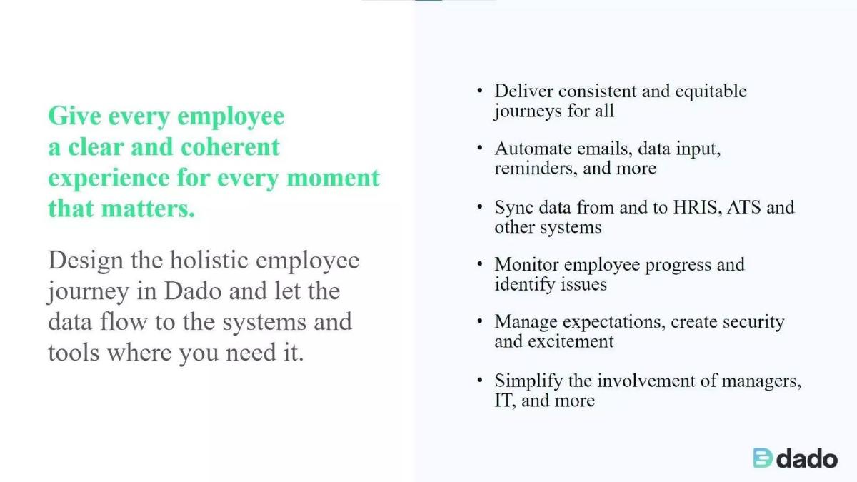 Dado pitch deck slide 4 of 10