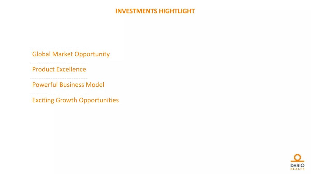 DarioHealth Corp. pitch deck slide 3 of 38