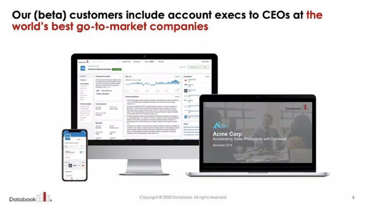 Databook pitch deck slide 4 of 14