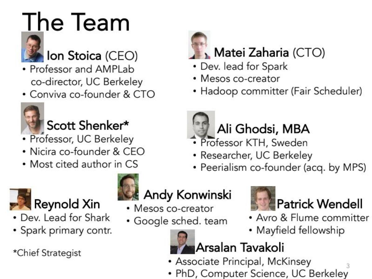 Databricks Series A pitch deck slide 3 of 36