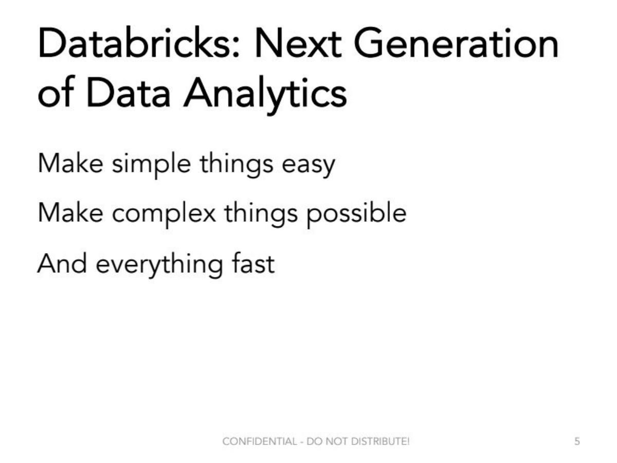 Databricks Series A pitch deck slide 5 of 36