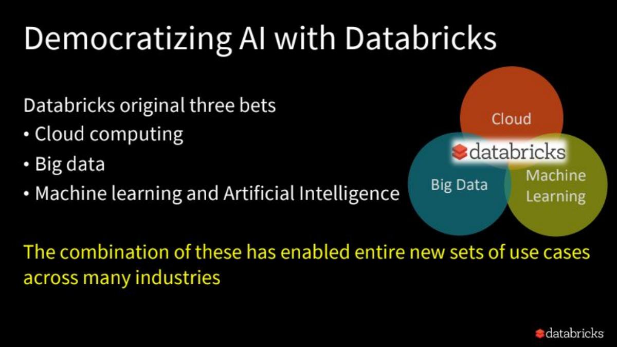 Databricks Series D pitch deck slide 2 of 24
