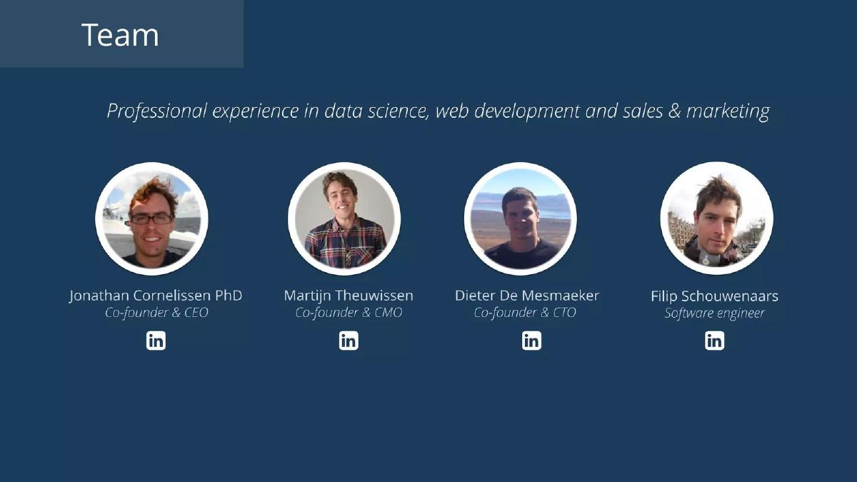 DataCamp pitch deck slide 5 of 11