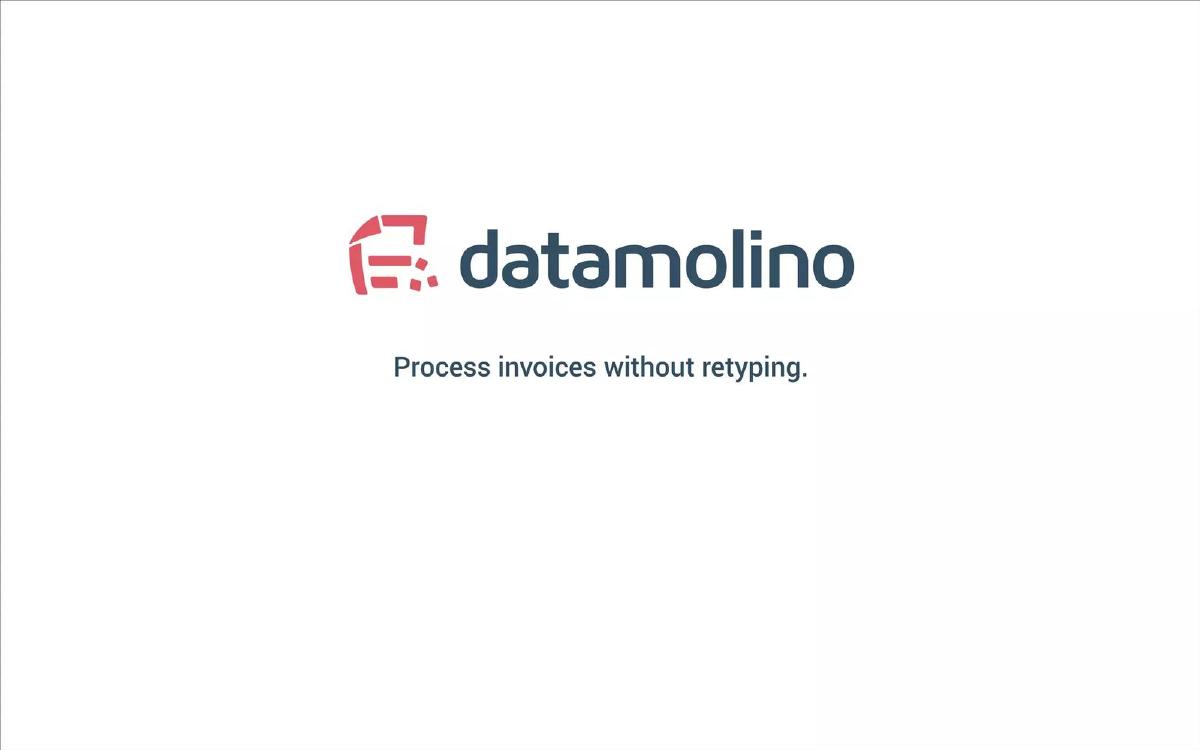 Datamolino pitch deck slide 1 of 14