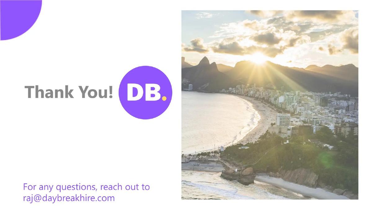 Daybreak pitch deck slide 6 of 15
