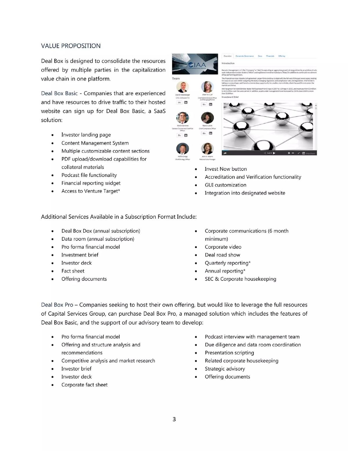 Deal Box, Inc. pitch deck slide 4 of 13