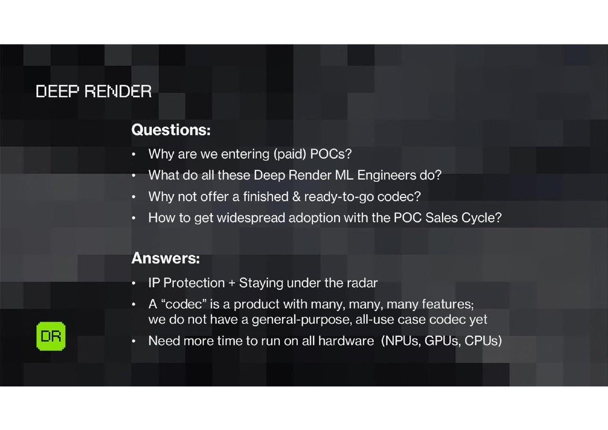 Deep Render pitch deck deep-tech deck slide 39