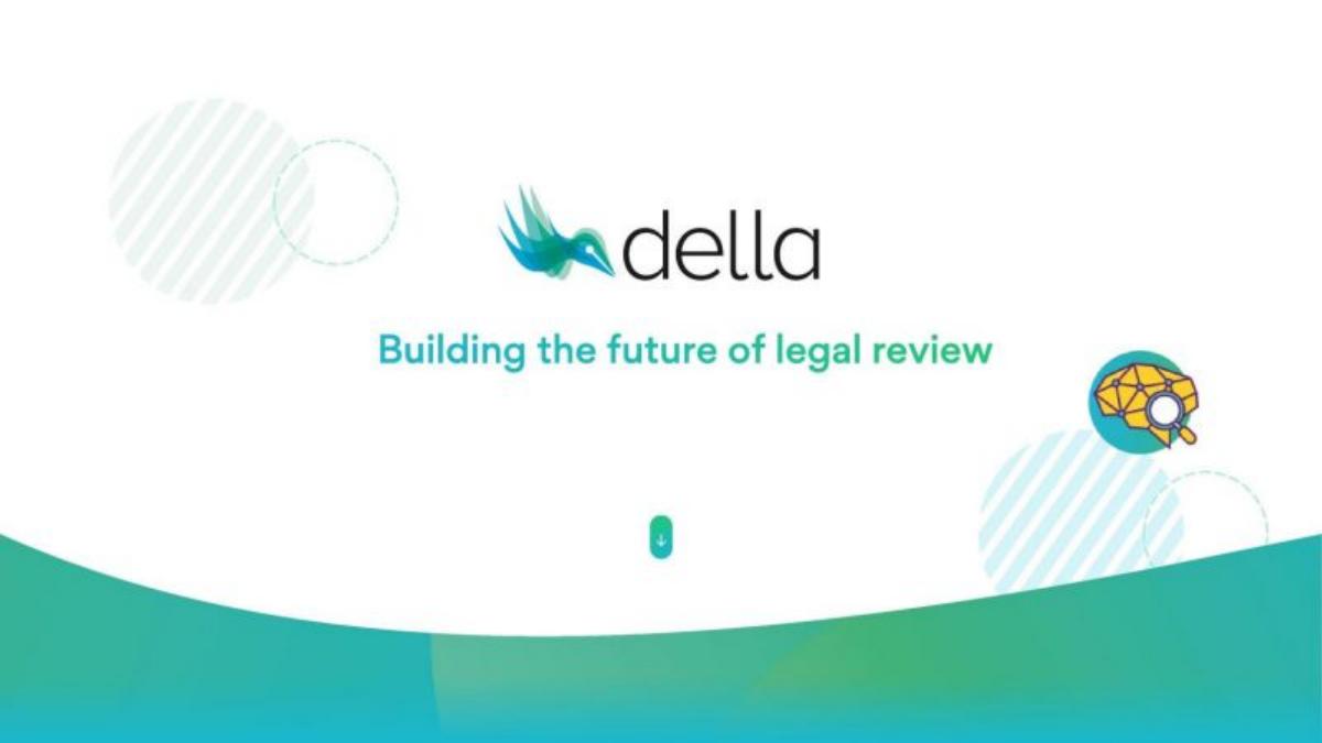 Della pitch deck slide 1 of 15