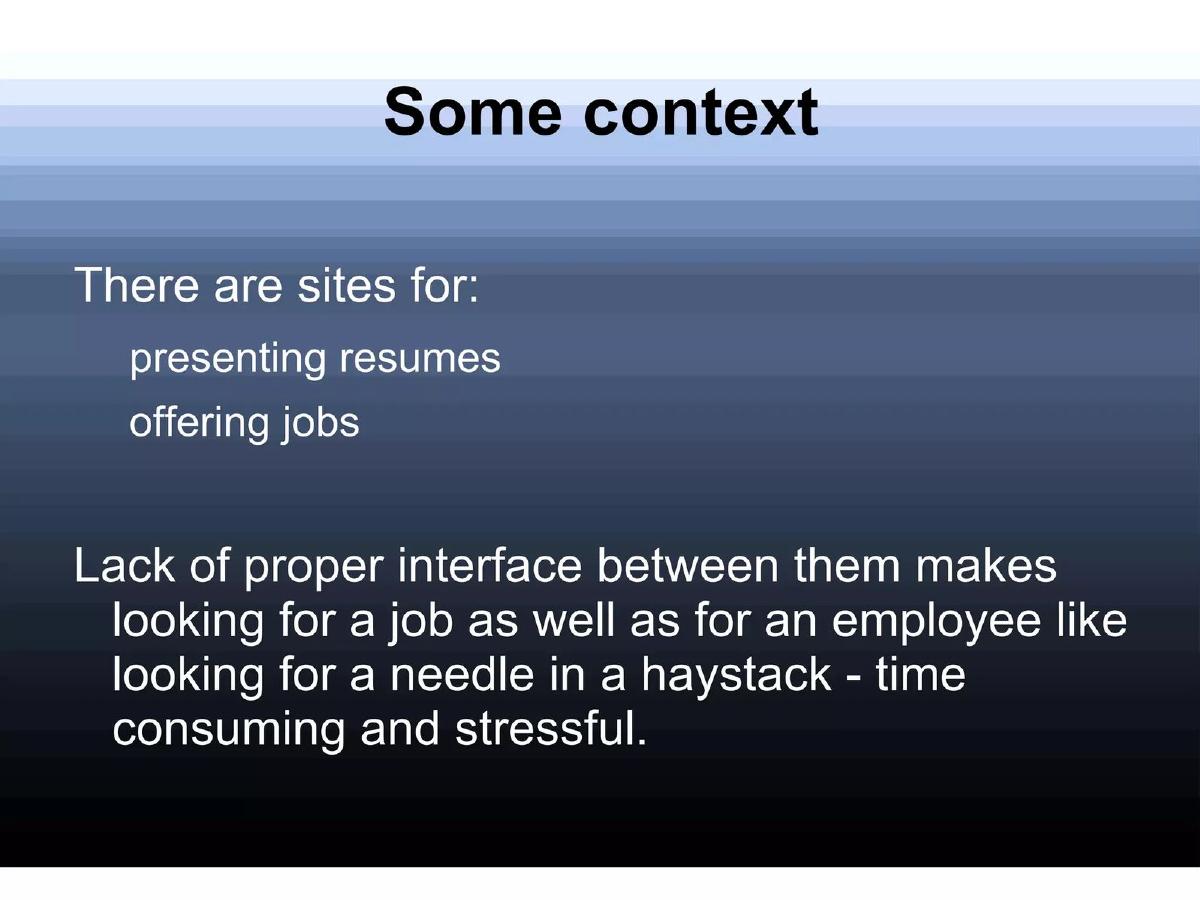 Jobmento pitch deck slide 3 of 9