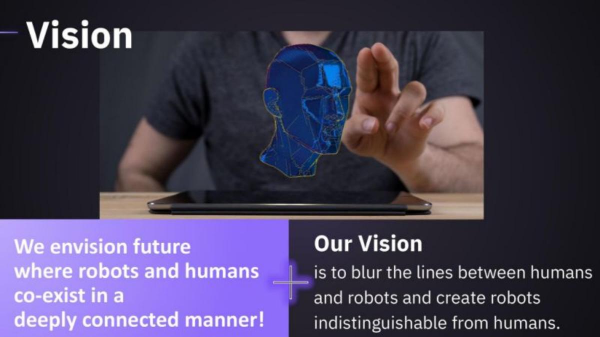 Destiny Robotics pitch deck slide 3 of 13