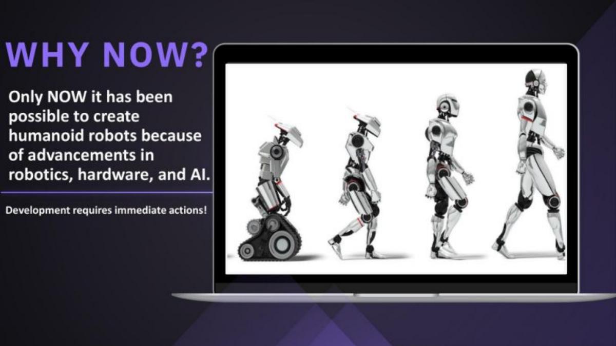 Destiny Robotics pitch deck slide 6 of 13