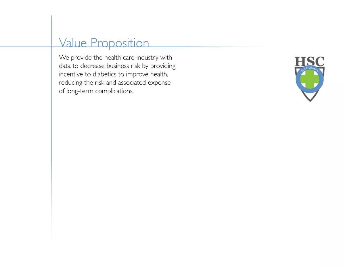 diabetesProject (HSC) pitch deck slide 2 of 27