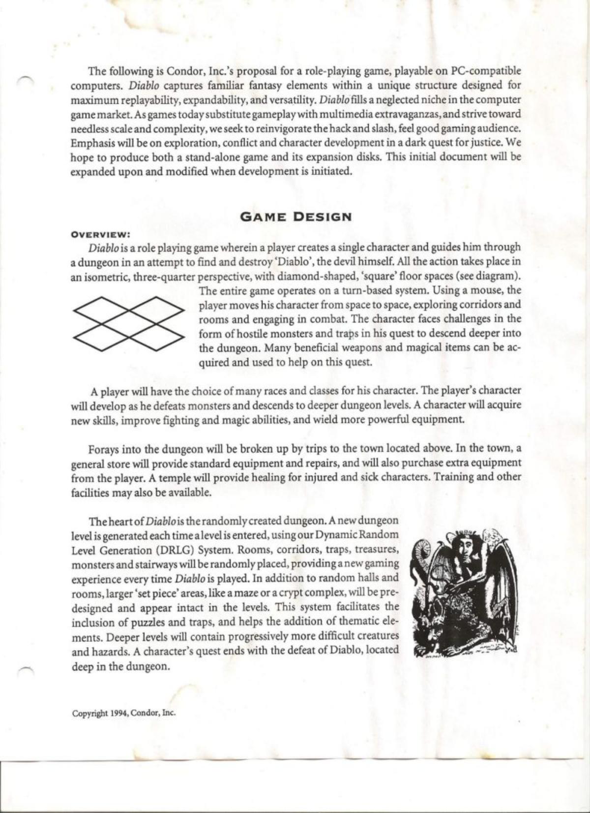 Diablo pitch deck slide 2 of 8