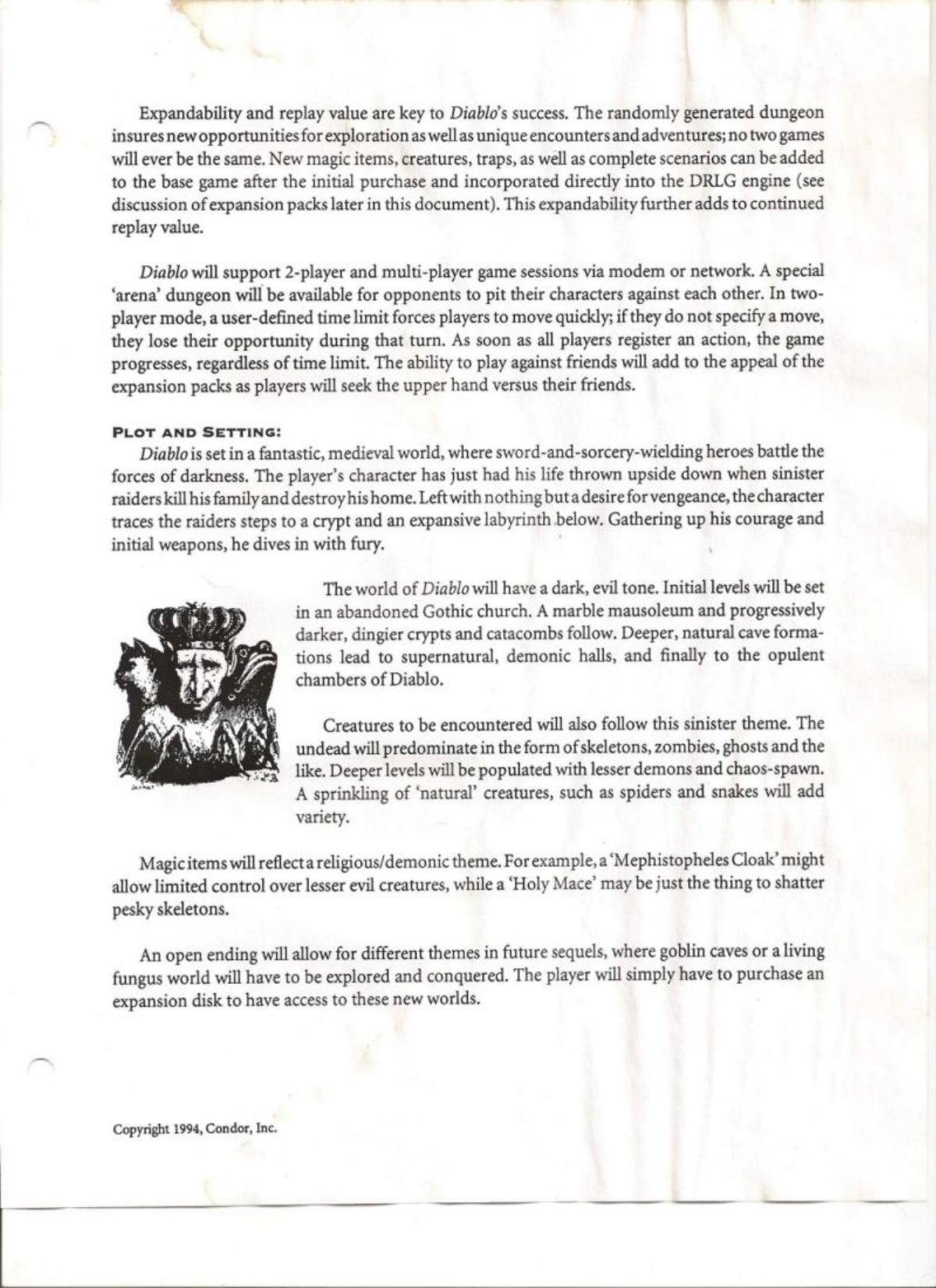 Diablo pitch deck slide 3 of 8