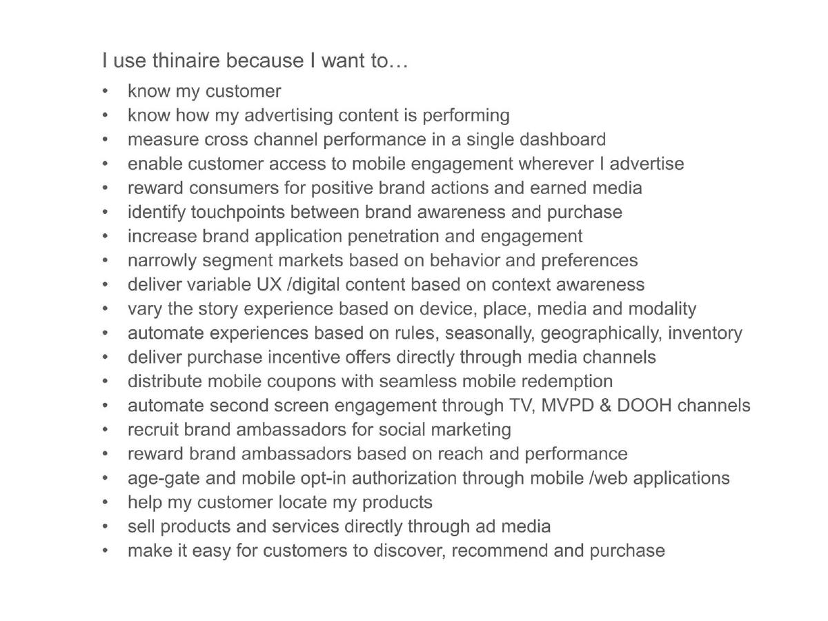 Thinaire pitch deck slide 3 of 19