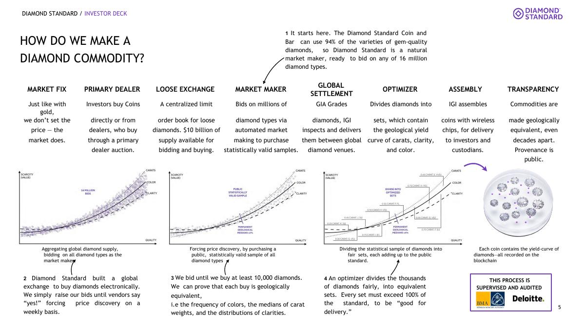 Diamond Standard pitch deck slide 6 of 11