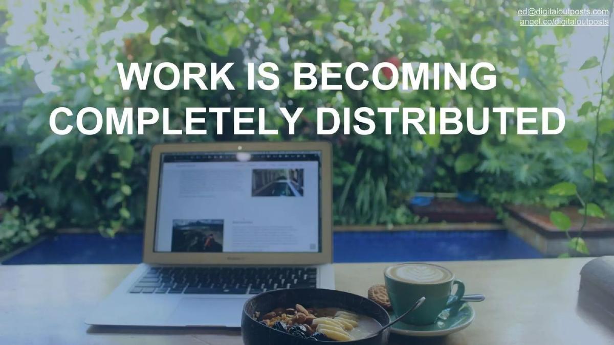 Digital Outposts pitch deck slide 2 of 13
