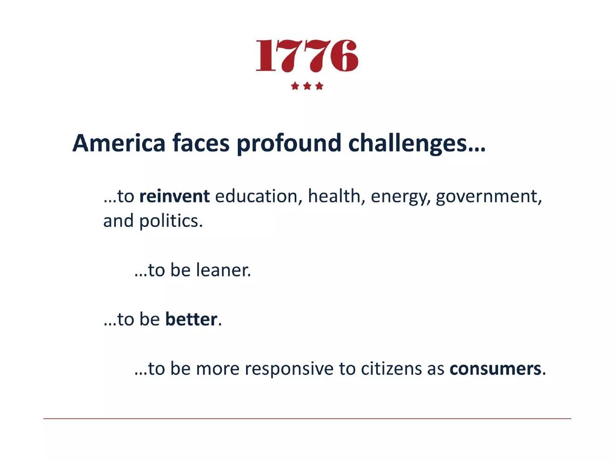 1776 Discovery Fund pitch deck slide 2 of 19
