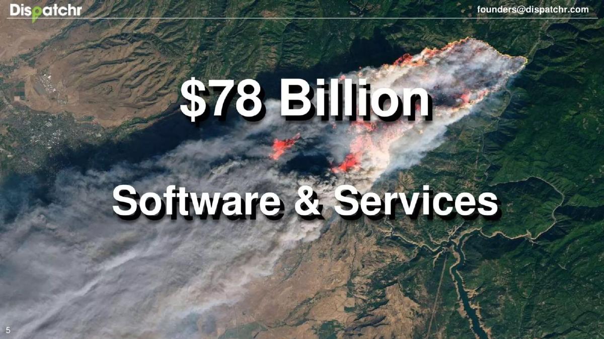 Dispatchr pitch deck slide 5 of 16