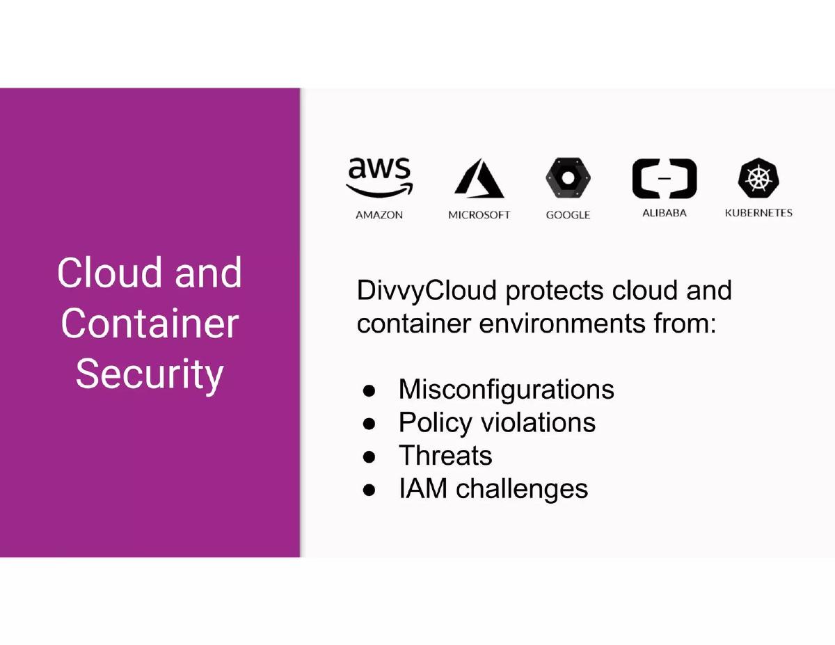 DivvyCloud pitch deck slide 2 of 14