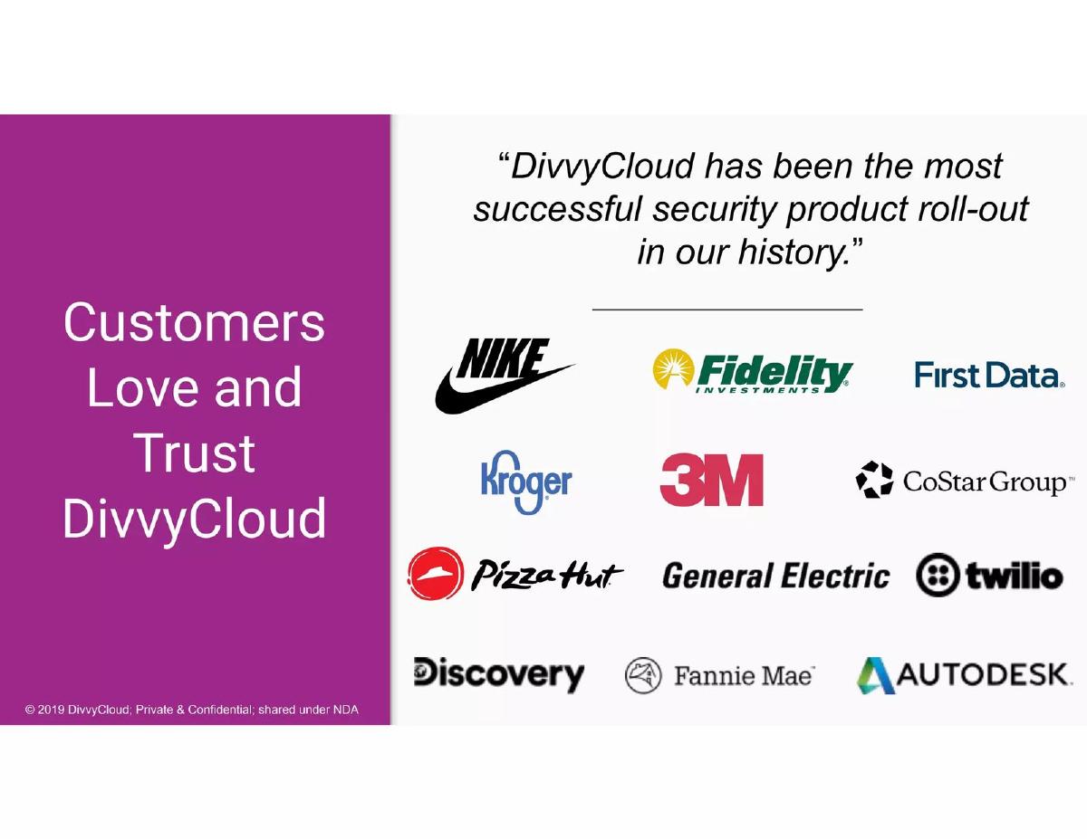 DivvyCloud pitch deck slide 5 of 14