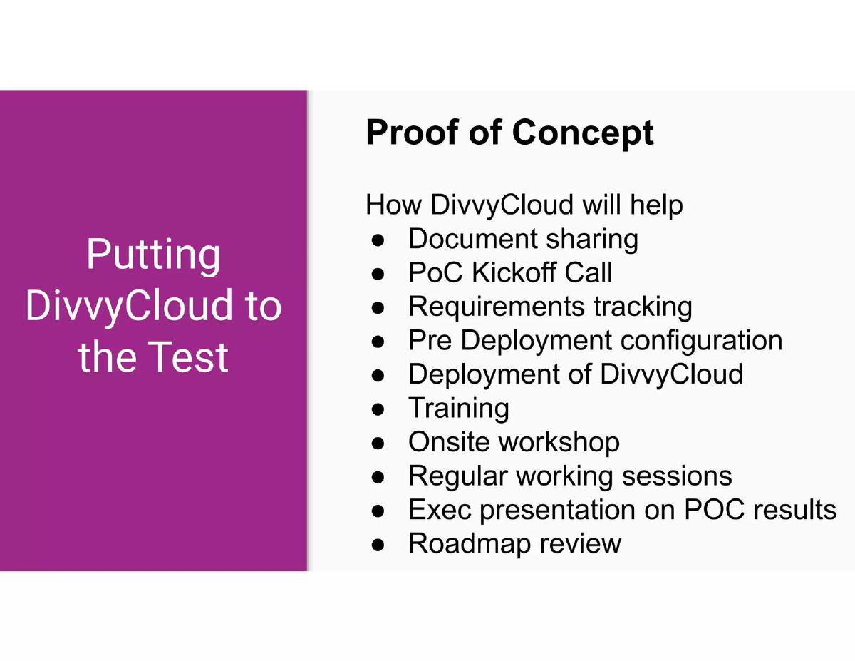 DivvyCloud pitch deck slide 6 of 14