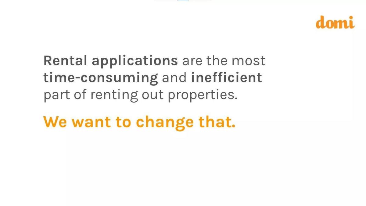 Domi Labs pitch deck slide 6 of 17