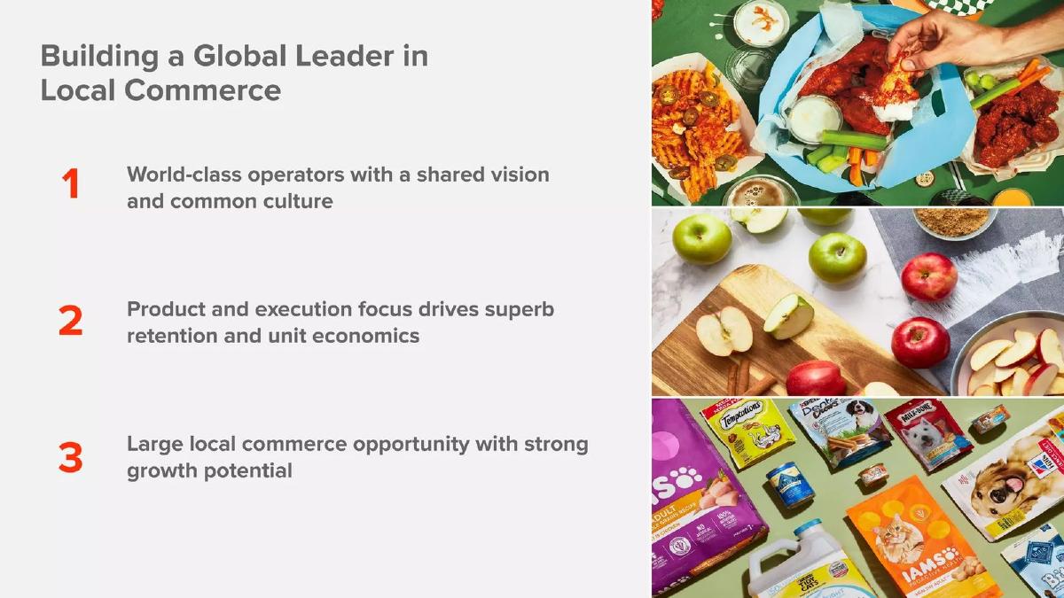 Wolt (acquired by DoorDash) pitch deck slide 5 of 14