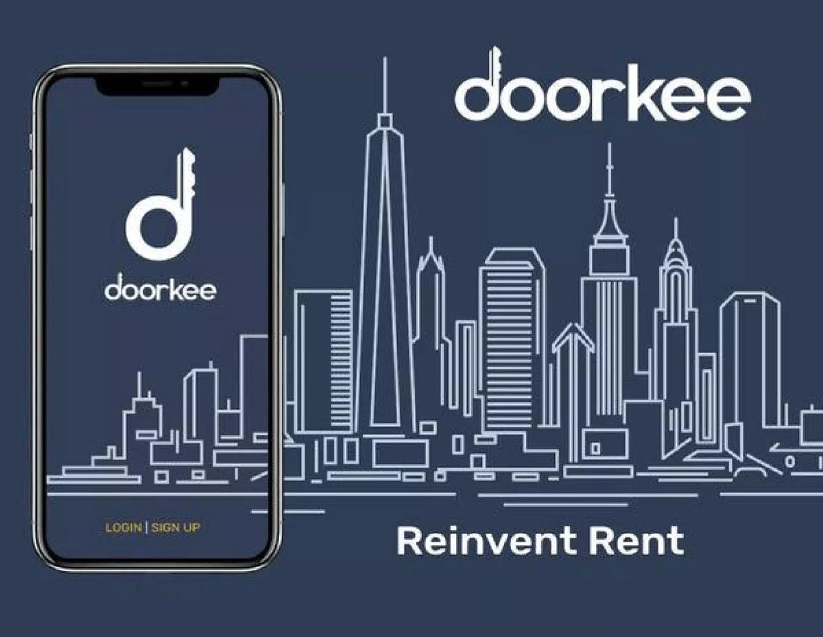 Doorkee pitch deck slide 1 of 15