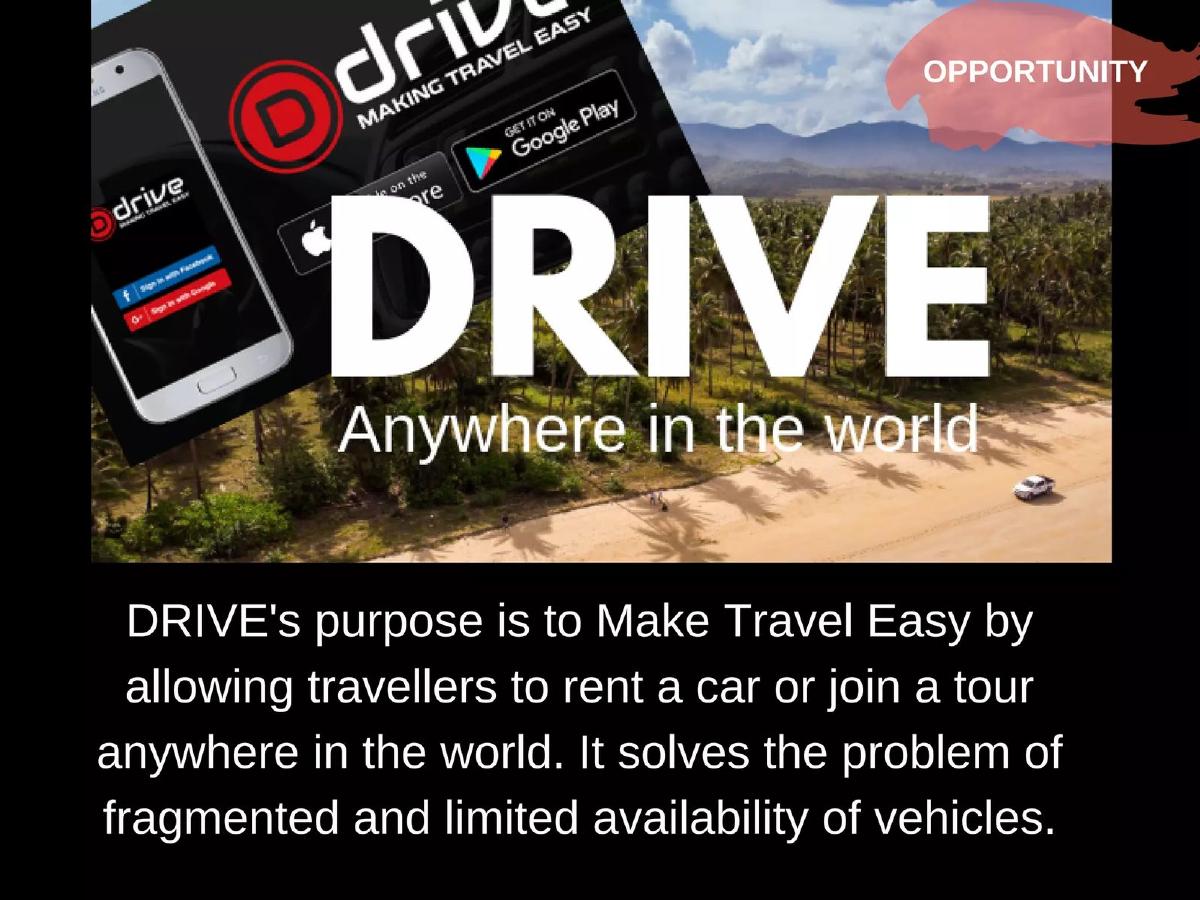 Drive (Drive Manila Transport Services Corp.) pitch deck slide 2 of 10