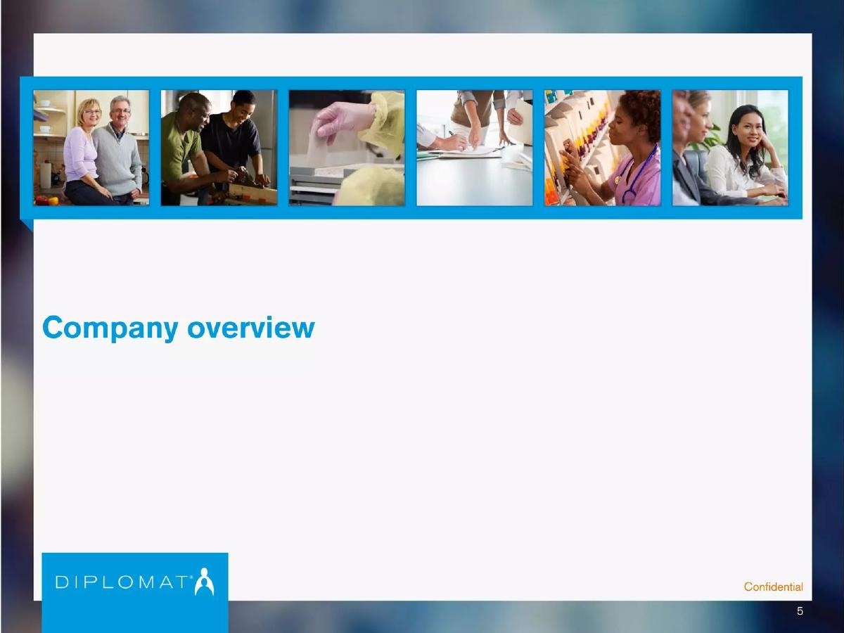 Diplomat Pharmacy Inc. pitch deck slide 6 of 26