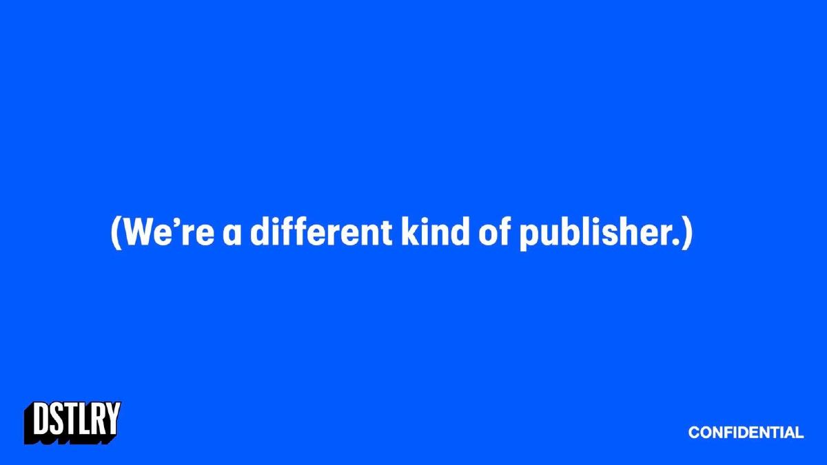 Dstlry pitch deck slide 3 of 26