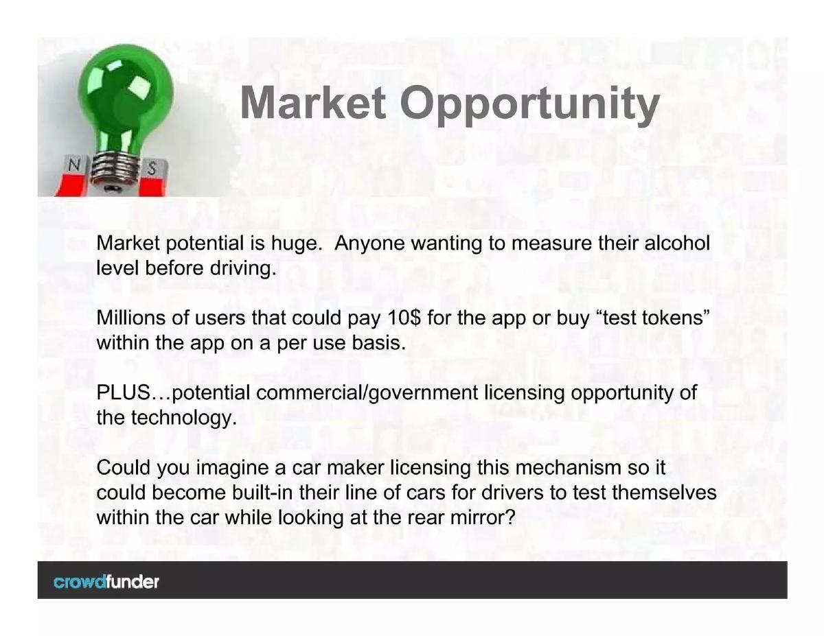 dui app pitch deck slide 4 of 12