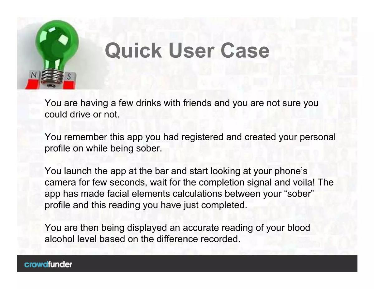 dui app pitch deck slide 6 of 12
