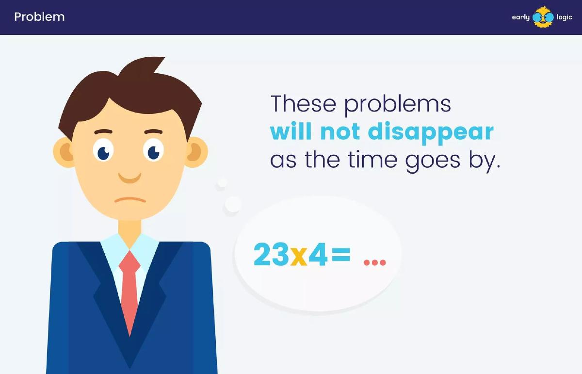 Early Logic pitch deck slide 4 of 20