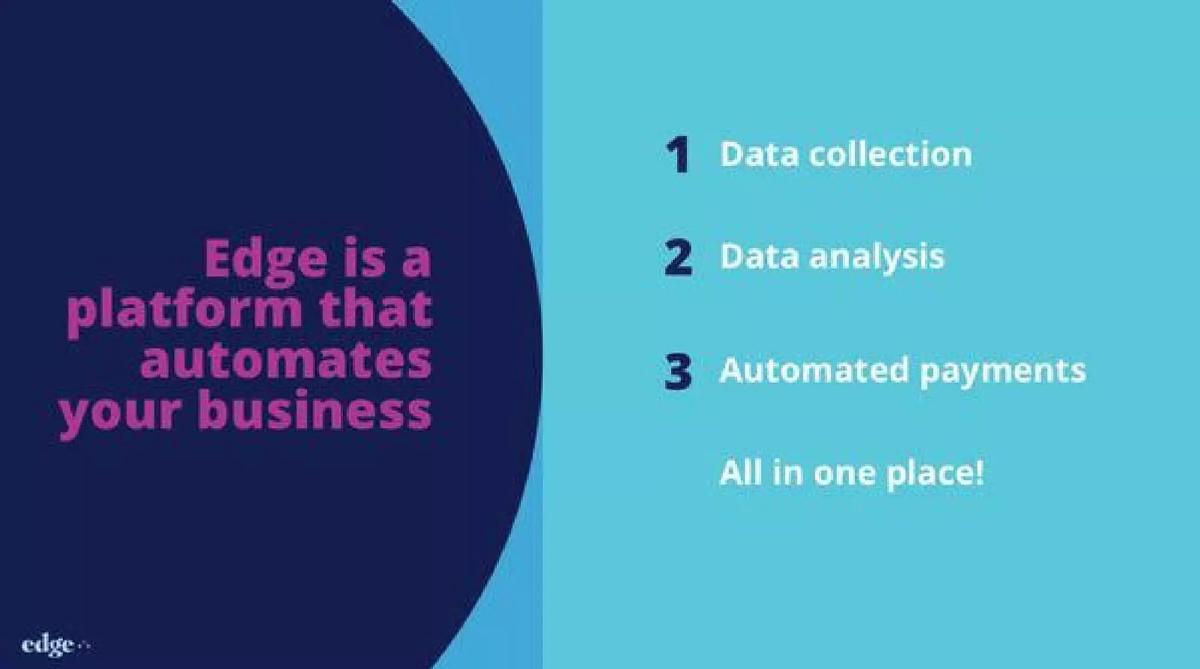 Edge (formerly Airbitz) pitch deck slide 6 of 14
