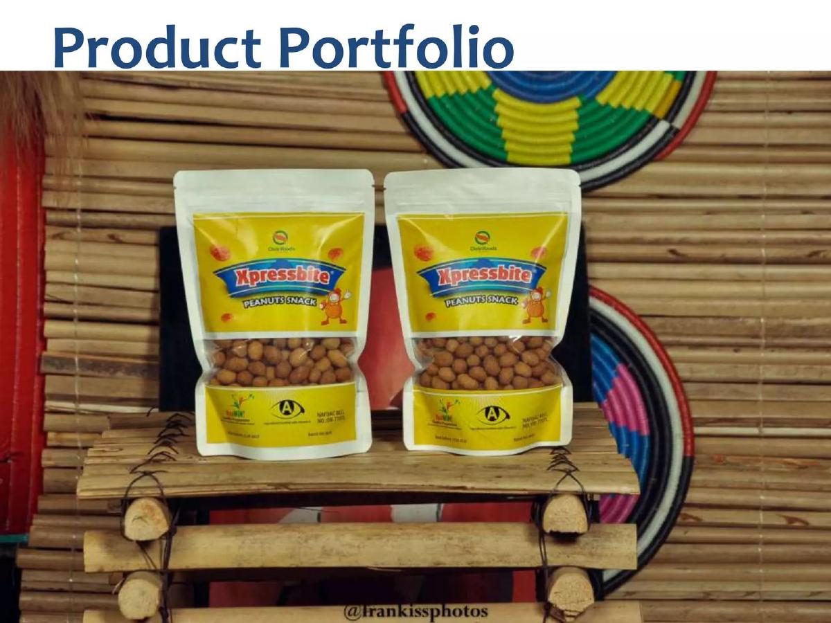 Distrifoods Nigeria (Xpressbite) pitch deck slide 3 of 12