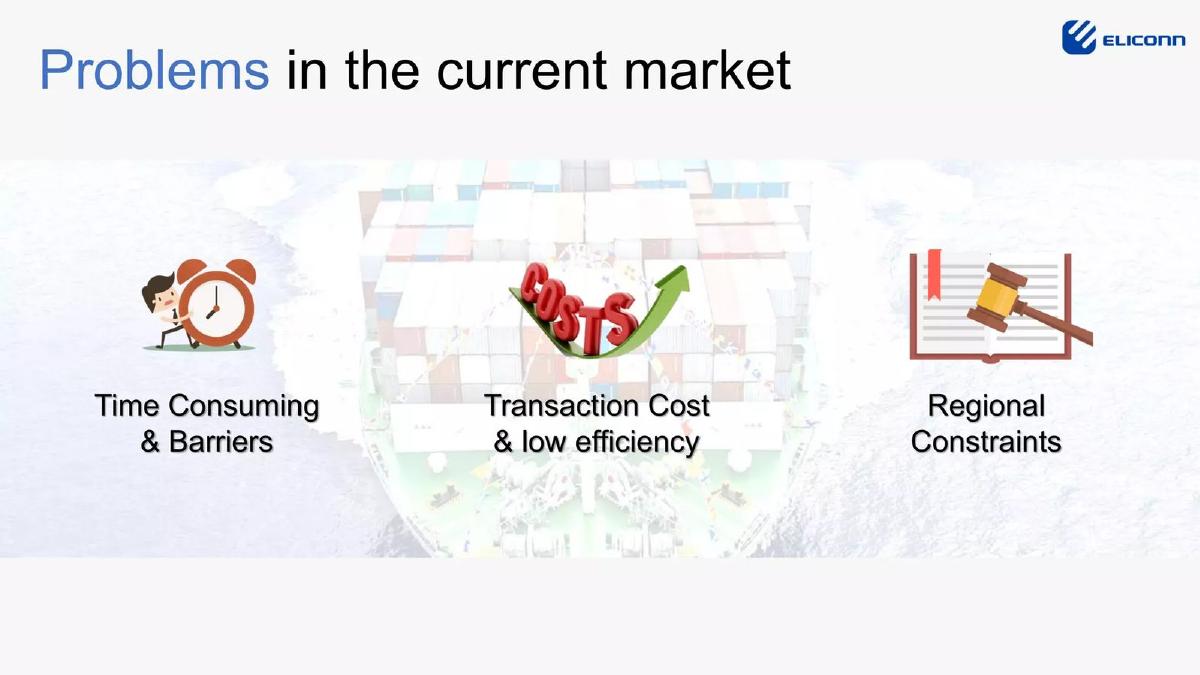 Eliconn pitch deck slide 3 of 27