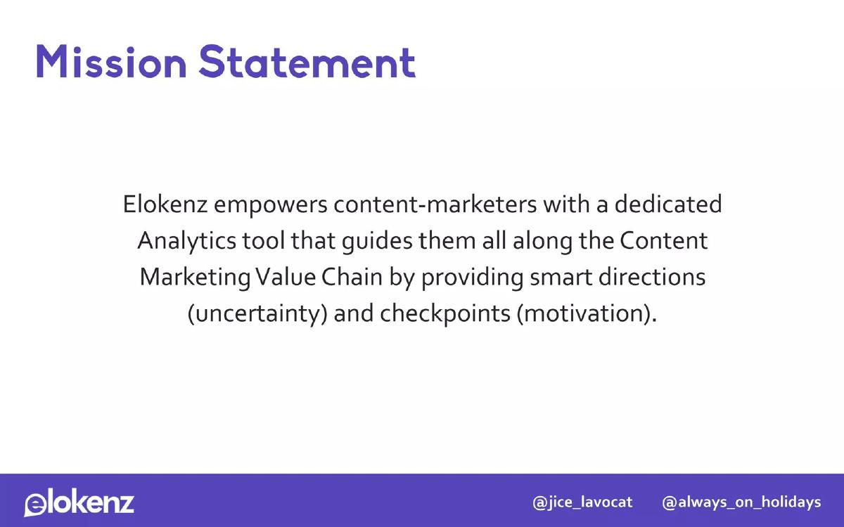 Elokenz pitch deck slide 4 of 11