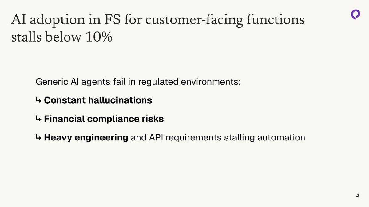 Eloquent AI pitch deck slide 4 of 10